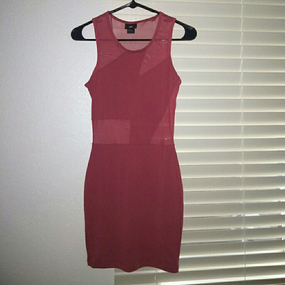 BLVD COLLECTION RED S DRESS